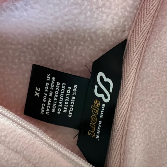 New Eddie Bauer Sport Quarter Zip Fleece - Picture 3 of 6